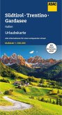 ADAC Urlaubskarte Südtirol, Trentino, Gardasee 1:200.000
