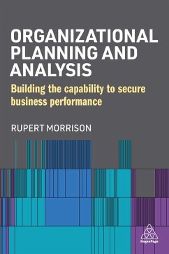 Organizational Planning and Analysis (eBook, ePUB) - Morrison, Rupert
