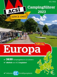 ACSI Campingführer Europa 2023 - ACSI;Hallwag