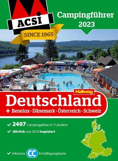 ACSI Campingführer Deutschland 2023 - ACSI;Hallwag