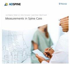 Measurements in Spine Care (eBook, PDF) - Chapman, Jens; Lee, Michael J.; Hermsmeyer, Jeffrey T.; Dettori, Joseph R.; Norvell, Daniel C.