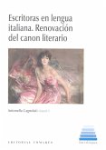 Escritoras en lengua italiana : renovación del canon literario
