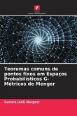 Teoremas comuns de pontos fixos em Espaços Probabilísticos G- Métricos de Menger