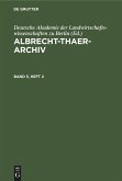 Albrecht-Thaer-Archiv. Band 5, Heft 2