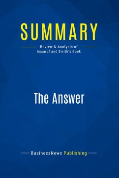 Summary: The Answer - Businessnews Publishing