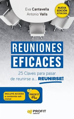 Cover Reuniones eficaces: 25 claves para pasar de reunirse a REUNIRSE