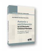 Autoría y participación en el Derecho criminal romano Autoría y participación en el Derecho criminal romano