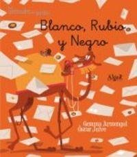 Cover Blanco, rubio y negro (letra manuscrita)