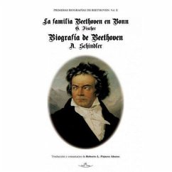Cover Primeras biografías de Beethoven II : La familia Beethoven en Bonn (G. Fischer) ; Biografía de Beethoven (A. Schindler)