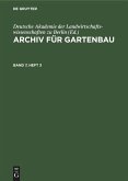 Archiv für Gartenbau. Band 7, Heft 3