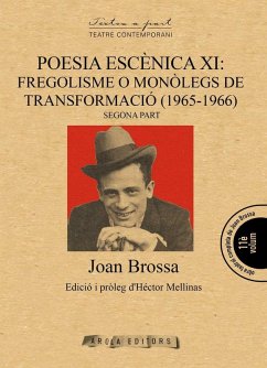 Cover POESIA ESCÈNICA XI: FREGOLISME O MONÒLEGS DE TRANSFORMACIÓ (1965-1966) [2]
