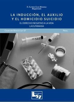 Inducción, el auxilio y el homicidio suicidio. El derecho negativo a la vida. La eutanasia