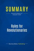 Summary: Rules for Revolutionaries