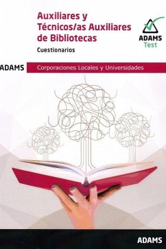 Cuestionarios auxiliares y técnicos auxiliares de bibliotecas Cover Cuestionarios auxiliares y técnicos auxiliares de bibliotecas