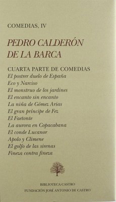 Cover Comedias : cuarta parte de comedias