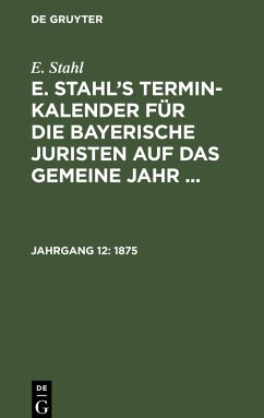 1875 - Stahl, E.