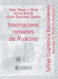 Cover Inscripcions romanes de Ruscino