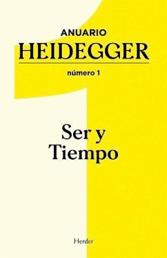 Cover ANUARIO HEIDEGGER N?MERO 1