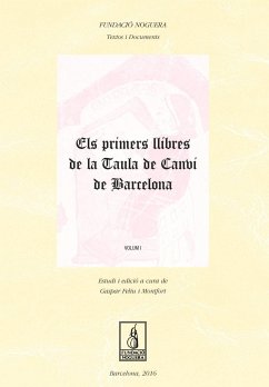 Els primers llibres de la Tuala de Canvi de Barcelona