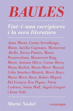 Cover Baules : vint-i-una escriptores i la seva literatura