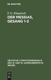 Der Messias, Gesang 1-3