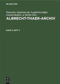 Albrecht-Thaer-Archiv. Band 6, Heft 3