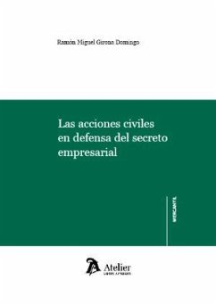 Cover Las acciones civiles en defensa del secreto empresarial