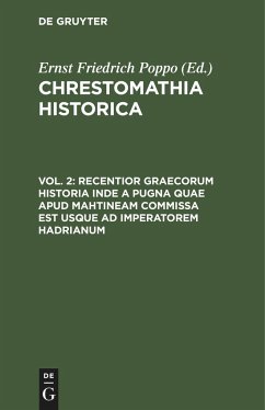 Recentior Graecorum historia inde a pugna quae apud Mahtineam commissa est usque ad imperatorem Hadrianum