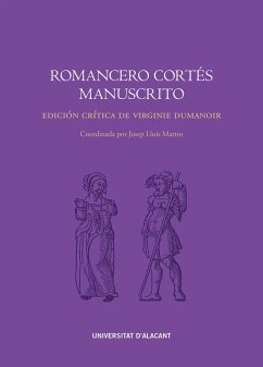 Cover Romancero cortés manuscrito