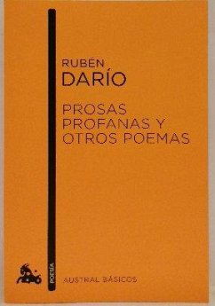 Cover PROSAS PROFANAS Y OTROS POEMAS