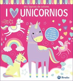 Cover Mis lápices de colores, I love unicornios
