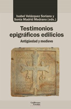 Cover Testimonios epigráficos edilicios