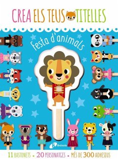 Cover Crea els teus titelles. Festa d'animals