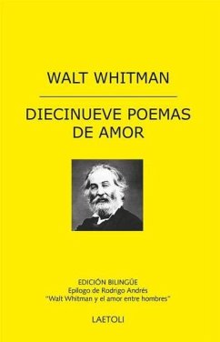 Cover Diecinueve poemas de amor: Edición bilingüe