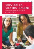 Para que la palabra resuene : consideraciones inactuales de catequética