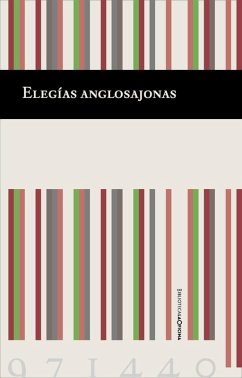 Cover Elegías anglosajonas