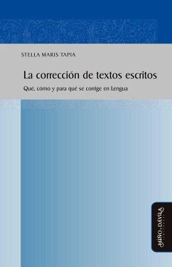 Cover La corrección de textos escritos
