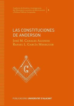 Las constituciones de Anderson - Canales Aliende, José Manuel; García Meseguer, Rafael Luis