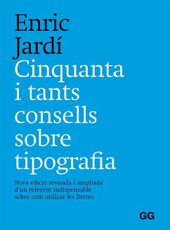 Cover Cinquanta i tants consells sobre tipografia