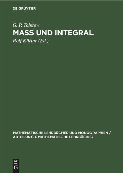 Maß und Integral - Tolstow, G. P.