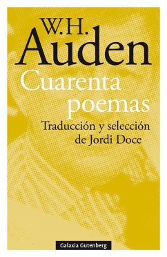 Cuarenta poemas - Auden, W. H.; Doce Chambrelan, Jordi