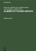 Albrecht-Thaer-Archiv. Band 10, Heft 11