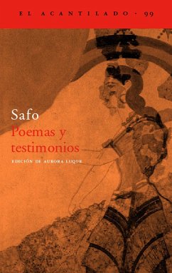 Poemas y testimonios - Safo; Luque, Aurora