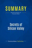 Summary: Secrets of Silicon Valley