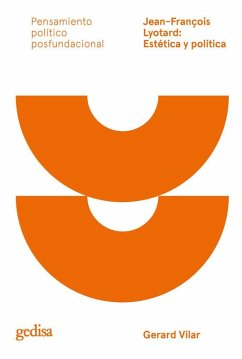 Cover Jean-François Lyotard : estética y política