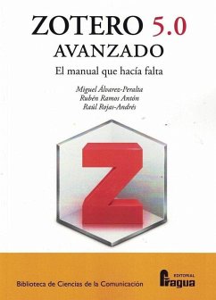 Cover Zotero 5.0 avanzado. El manual que hacía falta