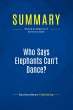 Summary: Who Says Elephants Can't Dance? - Bild 1
