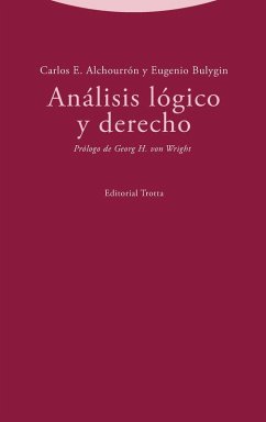Cover Análisis lógico y derecho