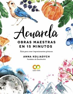 Cover Acuarela : obras maestras en 15 minutos