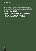 Archiv für Phytopathologie und Pflanzenschutz. Band 16, Heft 3